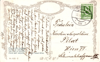 Věčnost 1926 95 001 A ● - Náboženství